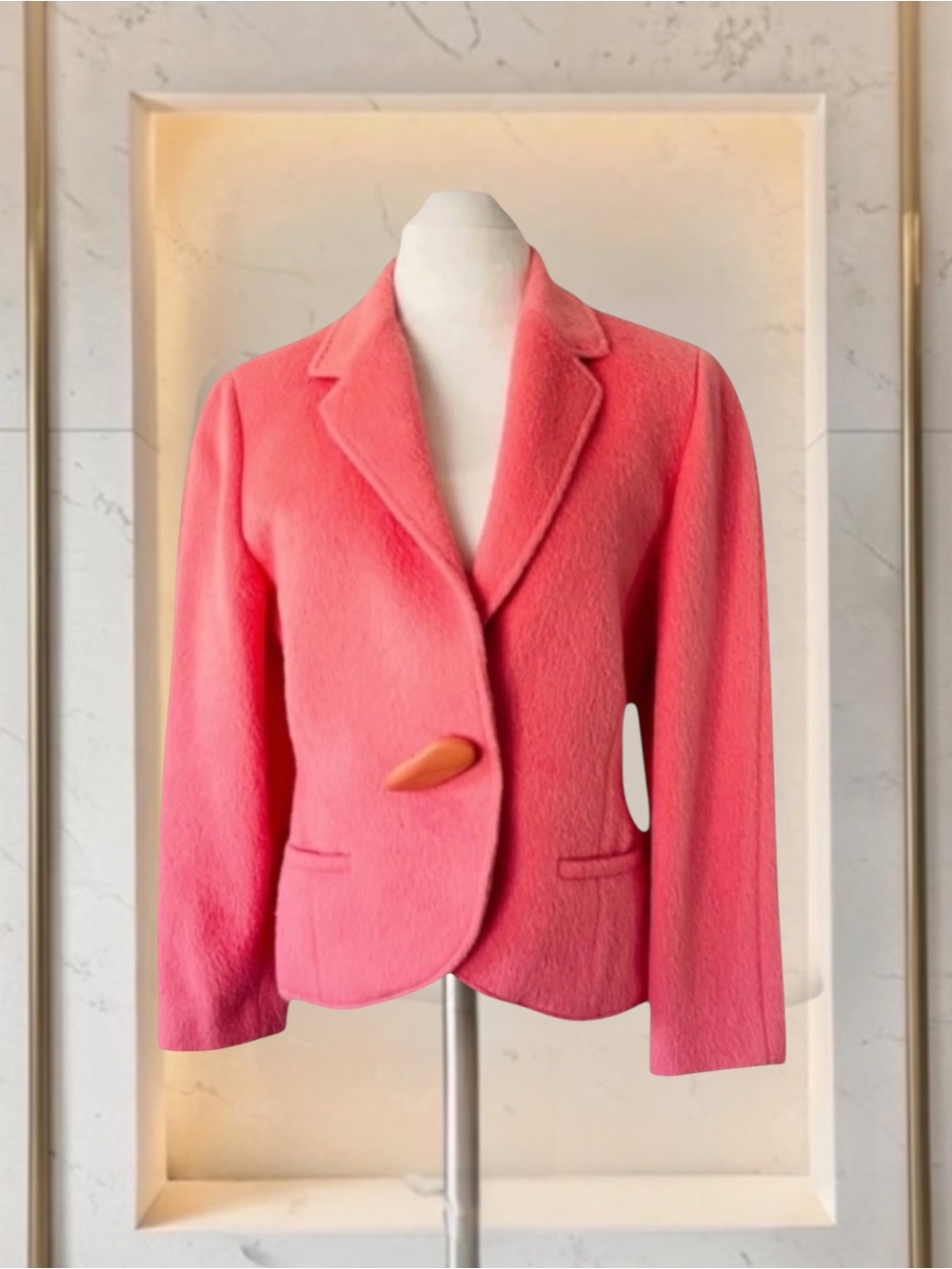 GENNY ALPACA BLEND JACKET SIZE 44